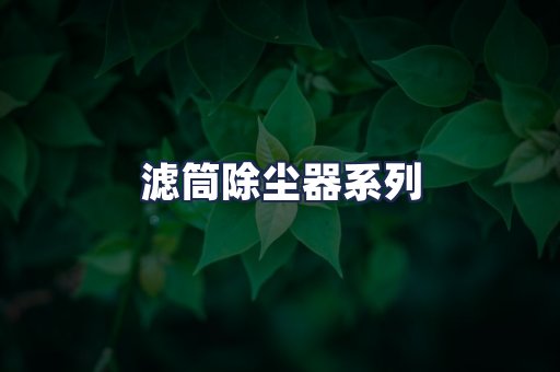 滤筒除尘器系列